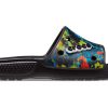 Klapki Crocs Classic Tie-Dye Graphic Slide „Black” 206520-988