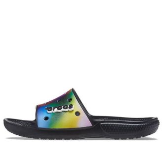 Klapki Crocs Colorful Casual Unisex Multi-Color Black 207557-0C4