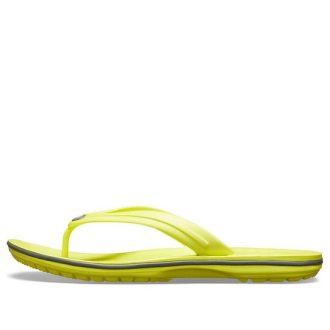Klapki Crocs Crocband „Cytryna” 11033-7H1