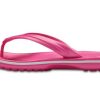 Klapki Crocs Crocband Flip różowe 11033-6NR