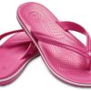 Klapki Crocs Crocband Flip różowe 11033-6NR