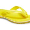 Klapki Crocs Crocband Flip Żółte 11033-7B0
