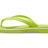 Klapki Crocs Crocband, lekkie i wygodne, casualowe, unisex, zielone, 11033-3T1