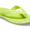 Klapki Crocs Crocband, lekkie i wygodne, casualowe, unisex, zielone, 11033-3T1