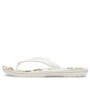 Klapki Crocs Crocband Printed Flip Flops „White Tan” 205943-94S