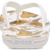 Klapki Crocs Crocband Printed Flip Flops „White Tan” 205943-94S