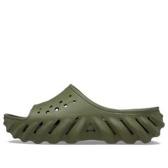 Klapki Crocs Echo Slide „Army Green” 208170-309