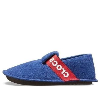 Klapki Crocs (GS) Classic „Niebiesko-czerwone” 205349-4O5