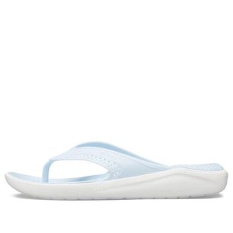 Klapki Crocs LiteRide Beach Cozy, stylowe, unisex, jasnoniebieskie, 205182-4KA