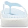 Klapki Crocs LiteRide Beach Cozy, stylowe, unisex, jasnoniebieskie, 205182-4KA