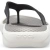 Klapki Crocs LiteRide Beach Flip-Flops Black Grey „Black Grey” 205182-05M