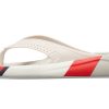 Klapki Crocs LiteRide Colorblock „Biało-czerwone” 205625-6PL