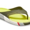 Klapki Crocs LiteRide Colorblock Flip Yellow 205625-37P