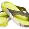 Klapki Crocs LiteRide Colorblock Flip Yellow 205625-37P