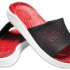 Klapki Crocs LiteRide „Czerwono-Czarno-Białe” 205183-066