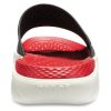 Klapki Crocs LiteRide „Czerwono-Czarno-Białe” 205183-066