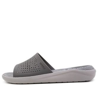 Klapki Crocs LiteRide „Szare” 205183-06J