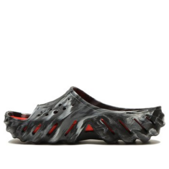 Klapki Crocs Marbled Echo „Black” 208467-0X9