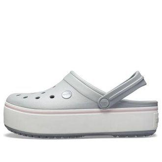Klapki Crocs Platform Clog „Jasnoszare” 205434-04M
