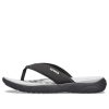 Klapki Crocs Reviva Białe Czarne 205715-060