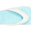 Klapki Crocs Reviva Niebiesko-Białe 205545-18B