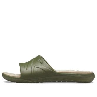 Klapki Crocs Reviva „Oliwkowa zieleń” 205546-3TQ