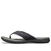 Klapki Crocs Santa Cruz Canvas Flip Flops „Black Slate Gray” 205612-0DD