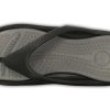 Klapki Crocs Soft Sole Cozy Unisex Czarno-szare 10024-05M