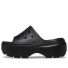 Klapki Crocs Stomp „Czarne” 209346-001