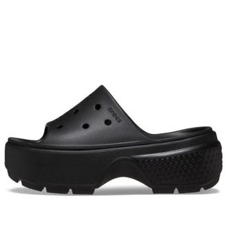 Klapki Crocs Stomp „Czarne” 209346-001