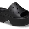 Klapki Crocs Stomp „Czarne” 209346-001