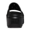 Klapki Crocs Stomp „Czarne” 209346-001