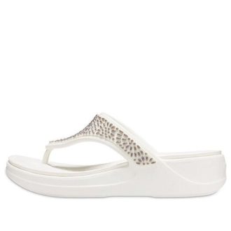Klapki Crocs (WMNS) „Białe” 206343-174