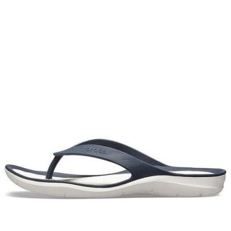 Klapki Crocs (WMNS) Casual Cozy w kolorze głębokiego błękitu 204974-462