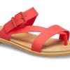 Klapki Crocs (WMNS) Casual Flame Red 206108-8C1