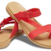 Klapki Crocs (WMNS) Casual Flame Red 206108-8C1