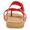 Klapki Crocs (WMNS) Casual Flame Red 206108-8C1
