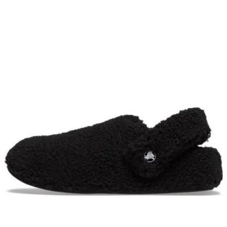 Klapki Crocs (WMNS) Classic Cozzzy „Black” 209386-001