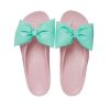 Klapki Crocs (WMNS) Classic Platform Bow Flip Flops „Pink Teal” 210182-606