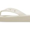 Klapki Crocs (WMNS) Classic Platform Flip (Beżowe) 207714-2Y2