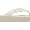 Klapki Crocs (WMNS) Classic Platform Flip (Beżowe) 207714-2Y2