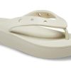 Klapki Crocs (WMNS) Classic Platform Flip (Beżowe) 207714-2Y2