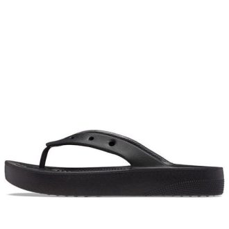 Klapki Crocs (WMNS) Classic Platform Flip „Black” 207714-001