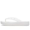Klapki Crocs (WMNS) Classic Platform Flip Flop „White” 207714-100