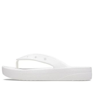 Klapki Crocs (WMNS) Classic Platform Flip Flop „White” 207714-100