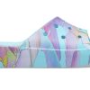 Klapki Crocs (WMNS) Classic Platform Palm Print „Blue Multi-Color” 208607-4NQ