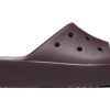 Klapki Crocs (WMNS) Classic Platform Slides „Dark Cherry” 208180-6WD