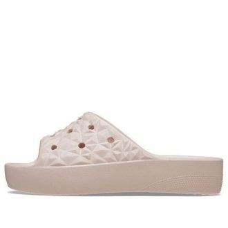 Klapki Crocs (WMNS) Classic Platform Slides „Pink” 209564-6UR
