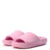 Klapki Crocs (WMNS) Classic Towel Slides w kolorze różowym 209962-6WY