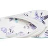 Klapki Crocs (WMNS) Crocband Flowers białe 206101-1C8